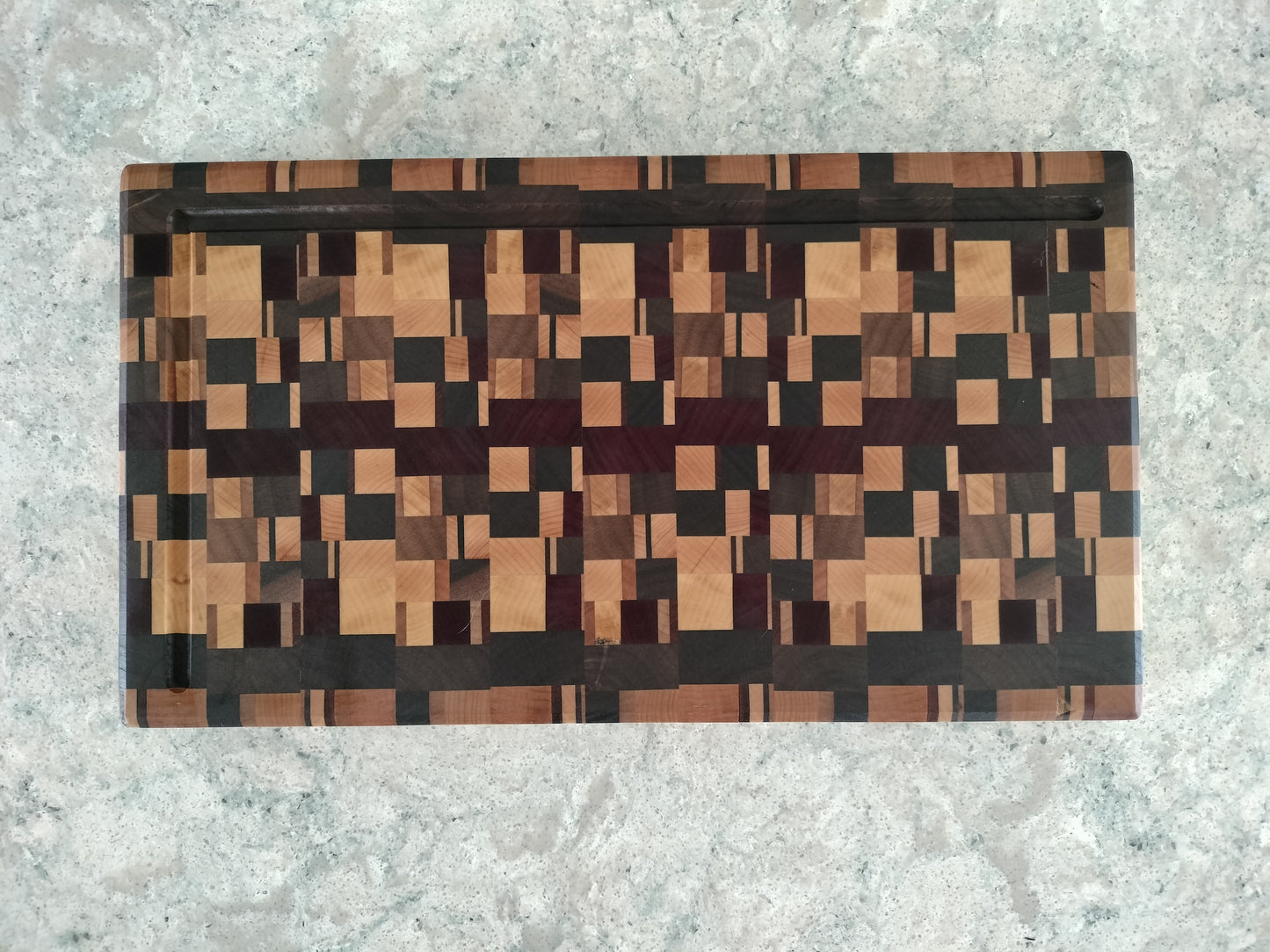 Mosaic EndGrain 02 Cutting Board and Serving Platter