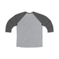 Unisex Tri-Blend 3\4 Raglan Tee