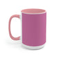 Two-Tone Coffee Mugs, 15oz