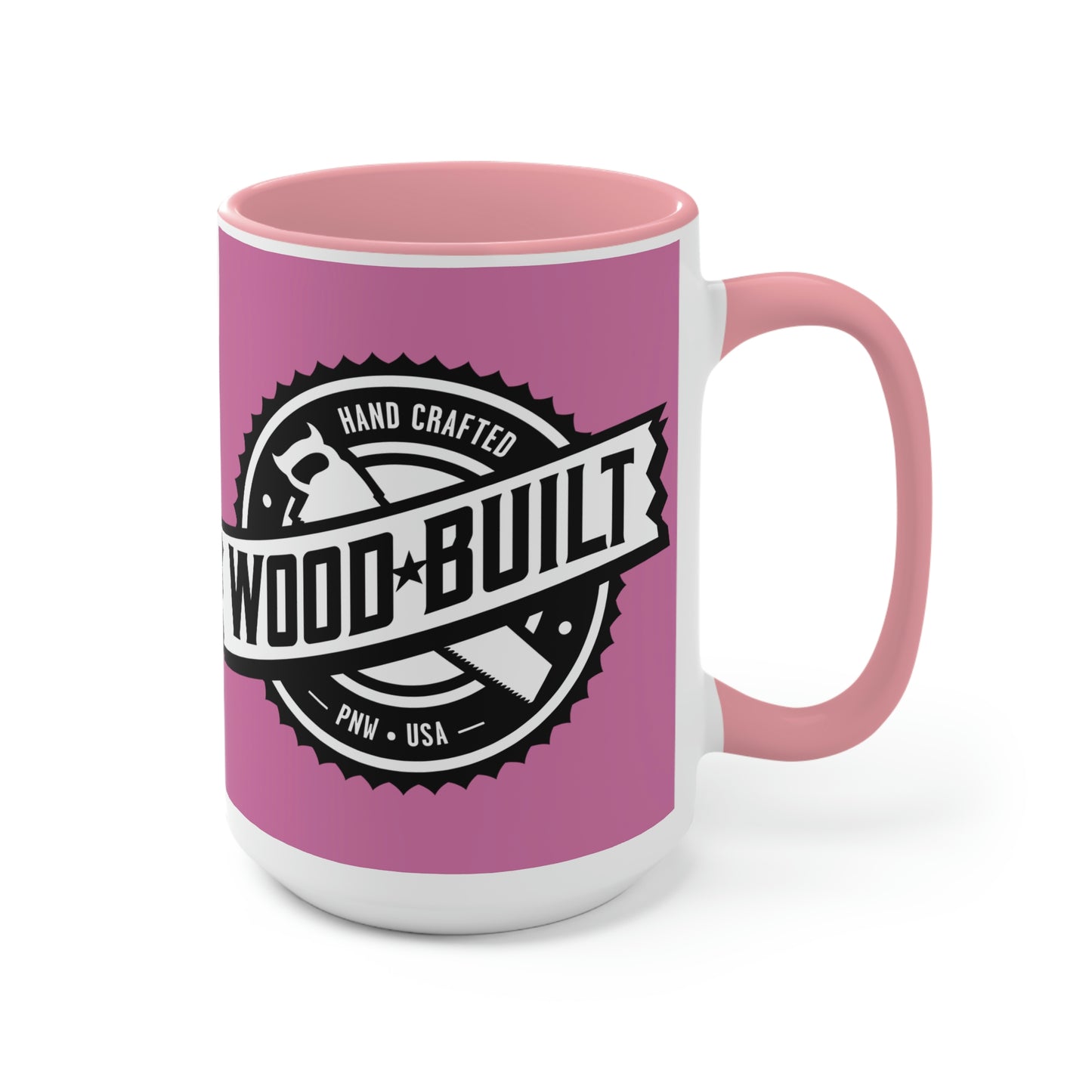 Two-Tone Coffee Mugs, 15oz