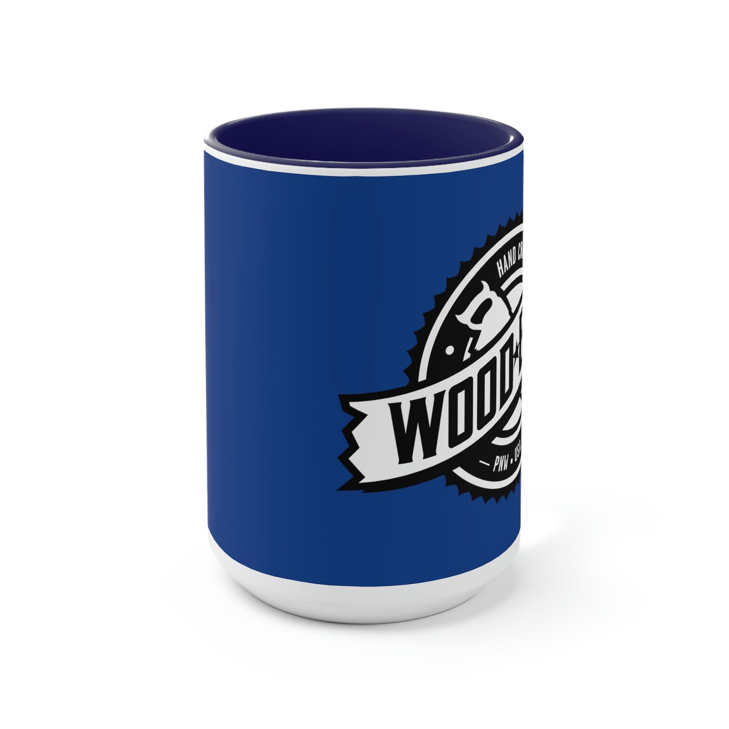 Two-Tone Coffee Mugs, 15oz